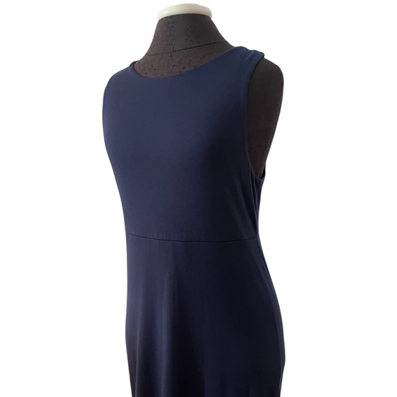 NWT Athleta Navy Blue La Palma Dress, On Fire SIZE M #210924 N0324 - Picture 4 of 12